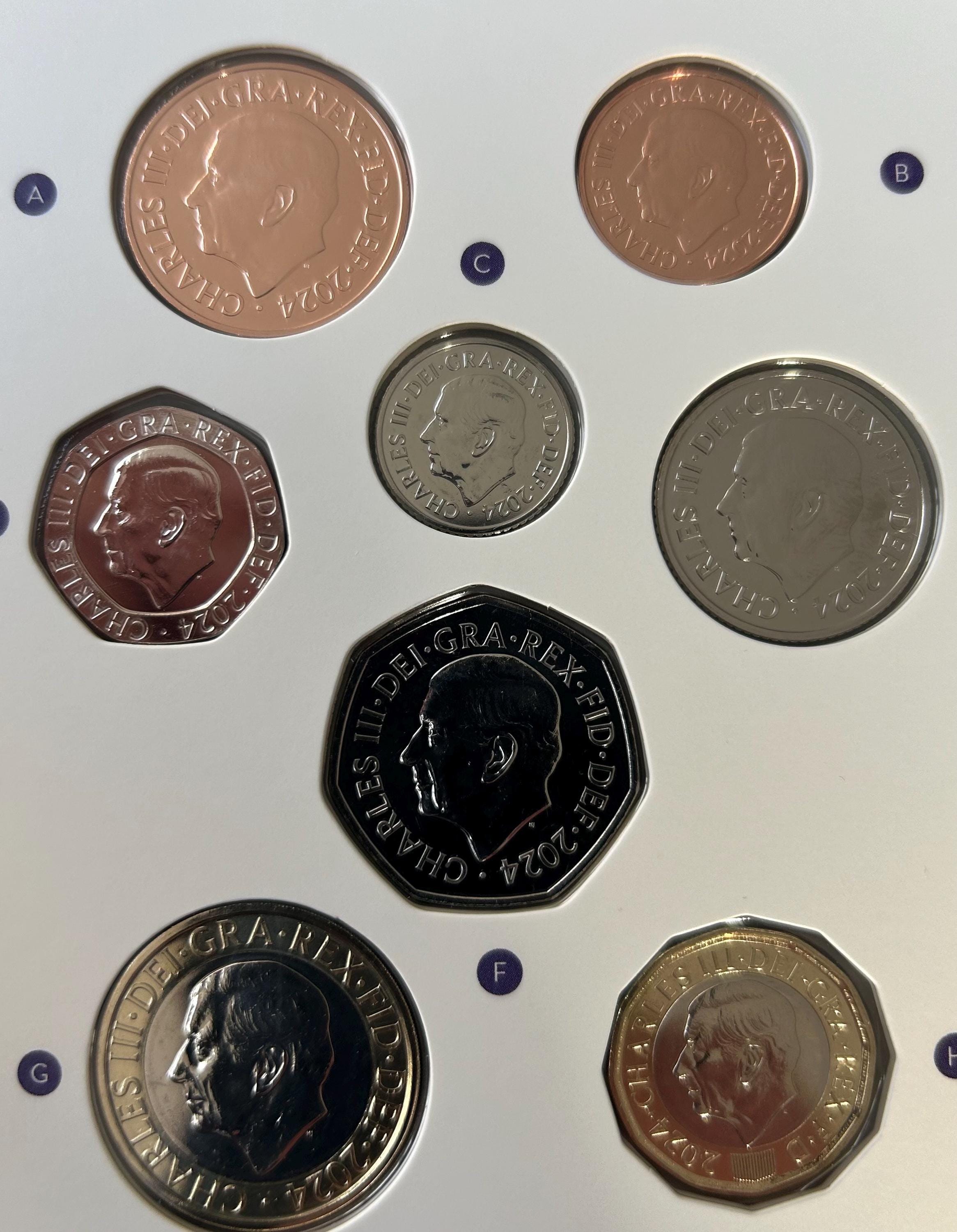 チャールズ3世　戴冠式　5ポンド・50ペンス貨幣セット チャールズ3世 戴冠式 5ポンド・50ペンス貨幣セット 【公式通販】