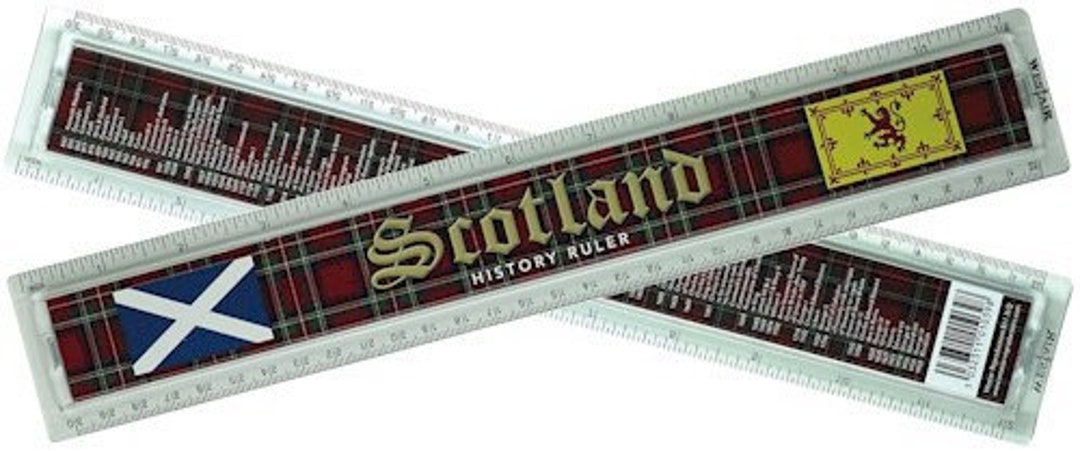 Scottish Kings and Queens History Plastic Ruler 30cm - Etsy