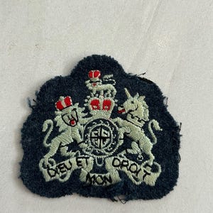 1950s RAF Royal Air Force Warrant Officers Rank Embroidery Patch