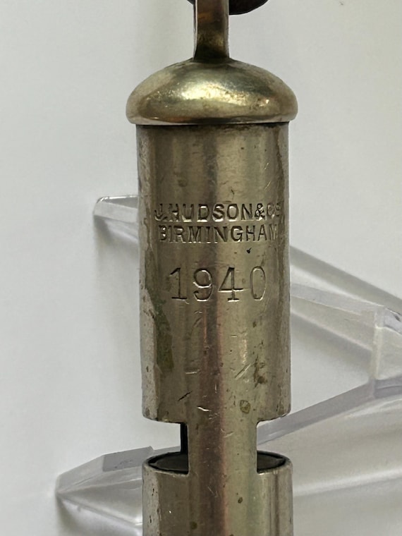 1940 General Service Whistle J.hudson & Co Birmingham With