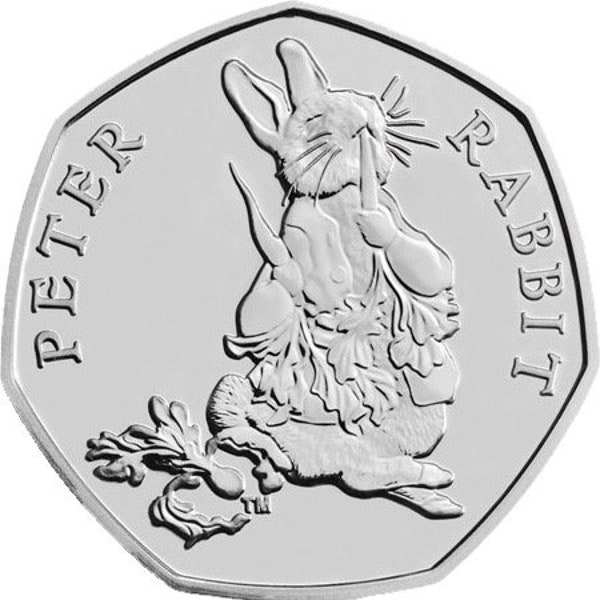 2018 Beatrix Potter 50p Coin Collectible Set