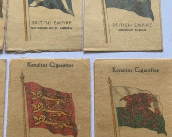 Buy 1934 J Wix Pack of 10 British Empire Flag Kensitas Cigarette