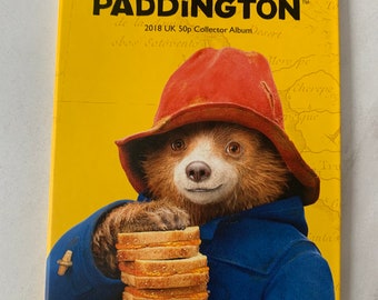 Paddington Collector Album Plus Coins X 2 50p