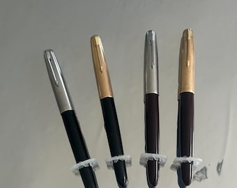 【USA製ヴィンテージ】PARKER パーカー 45 カスタム 万年筆 F 細字 ヴィンテージ パーカー 45 フライト 万年筆 フルメタルボディ 細字