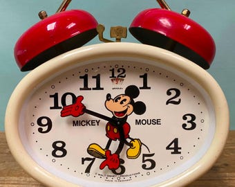 Japanese Talking Mickey Mouse Alarm, Clock - Etsy