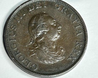 1791 President Washington Cent - Copy of Coin - Etsy