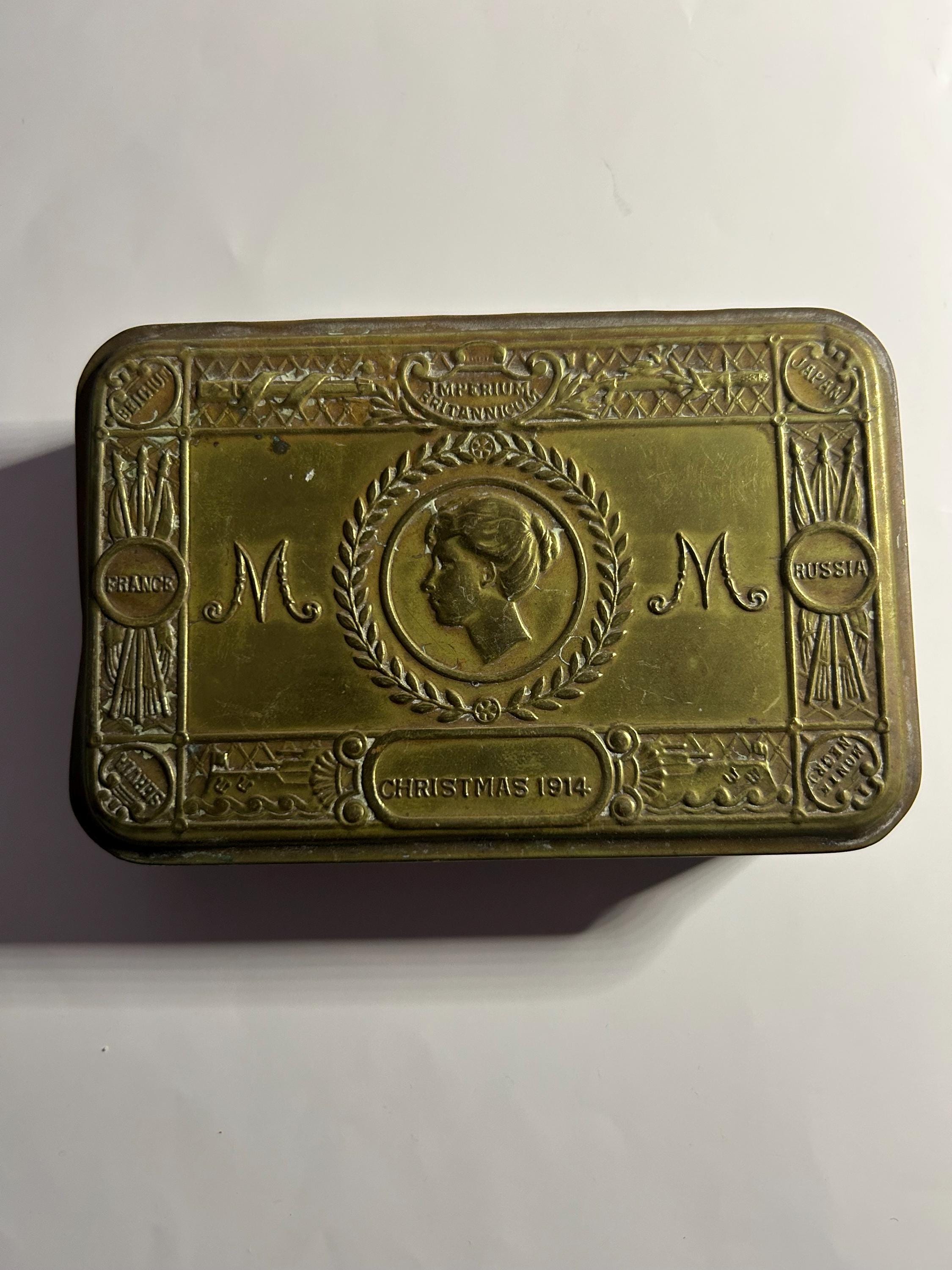 1914 christmas tin - Etsy 日本