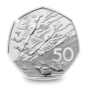 1994 D-Day Landings Original 50p Coin
