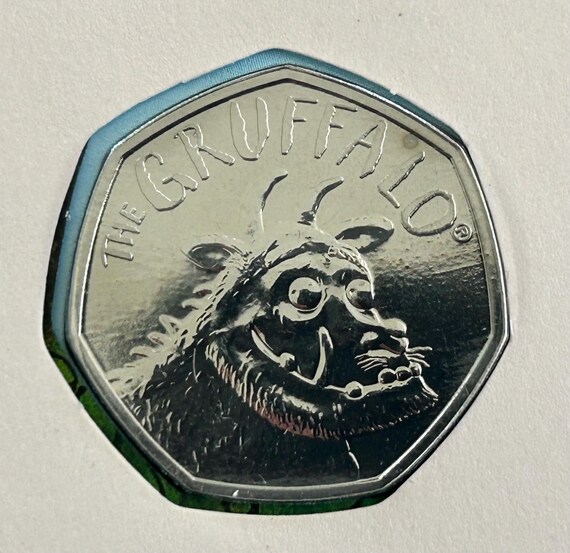 The Gruffalo 20周年記念 50ペンス硬貨 The Gruffalo 20周年記念 50ペンス硬貨 The Gruffalo 20th Anniversary