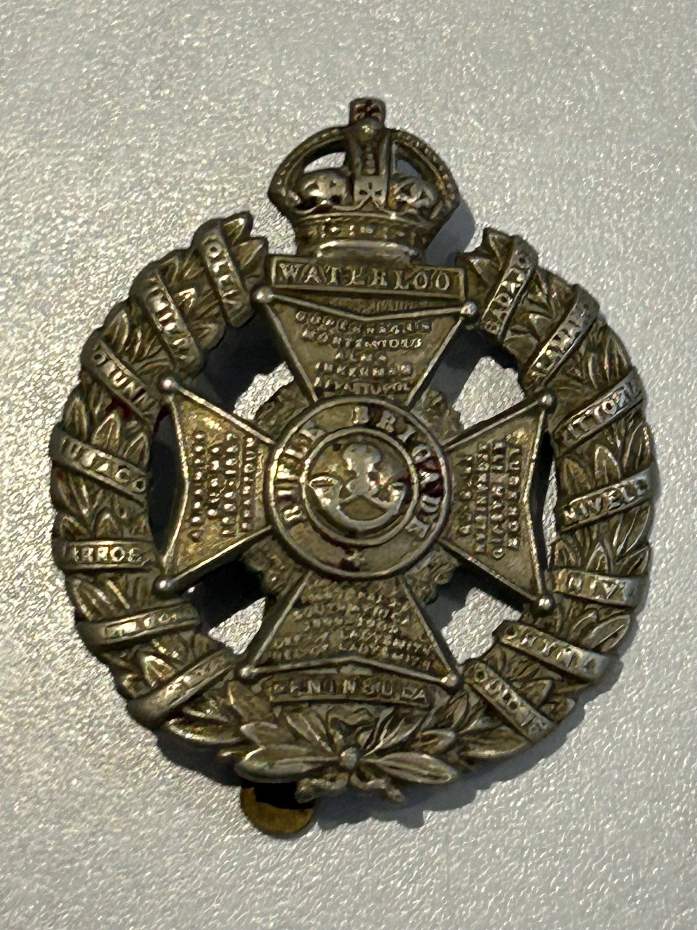 第一次世界大戦のライフル旅団の帽章、キングスクラウン - Etsy 日本