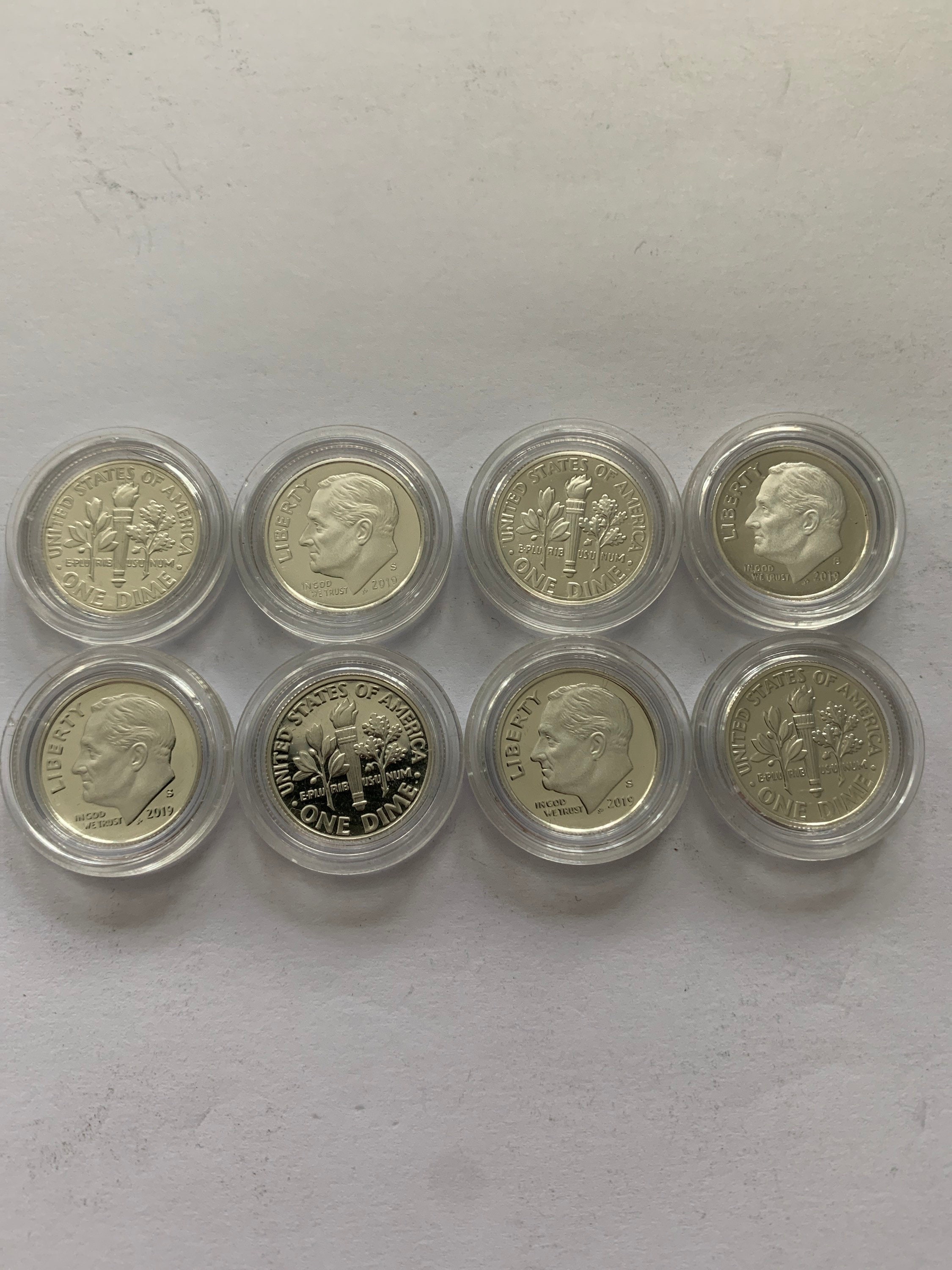 2019 Silver Proof Roosevelt Dime Coin