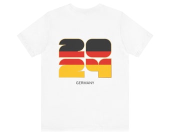 EM Shirt 2024 | Deutschland Shirt | Fan Shirt | Fußball Shirt | Europameisterschaft 2024 | unisex