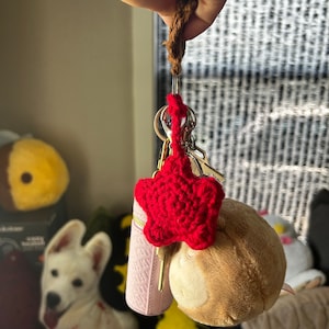 Crochet Star keychain