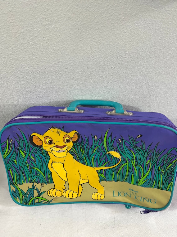 Vintage Lion King suitcase