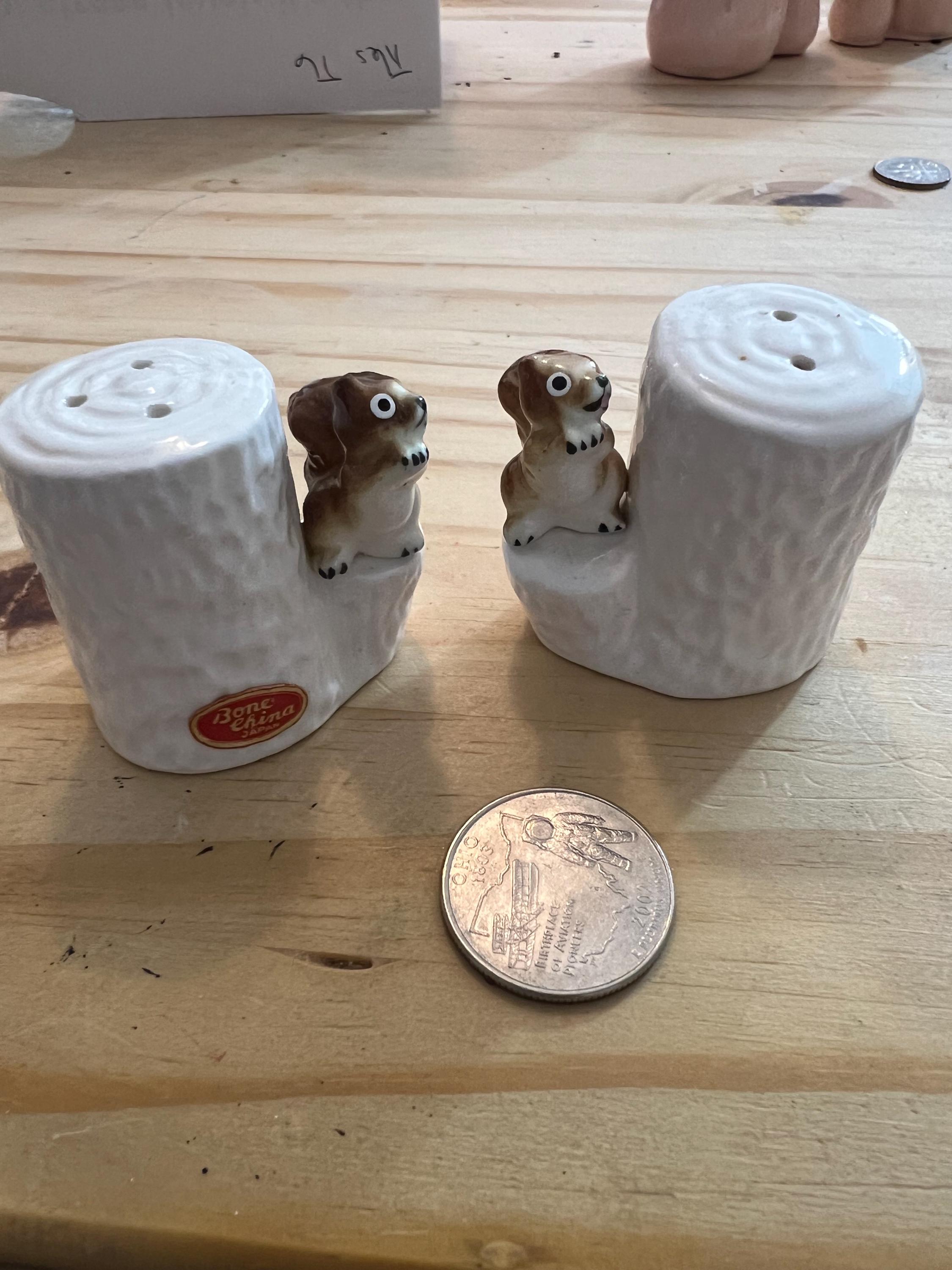 ヴィンテージのリスの塩コショウ入れ - Etsy 日本
