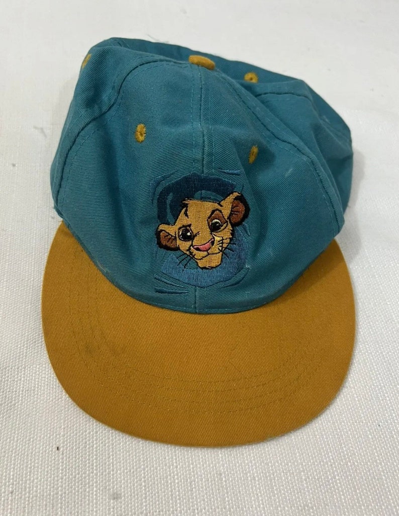 Vintage Simba Lion King hat image 1