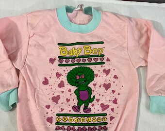pull vintage Baby Bop pour filles taille 5/6