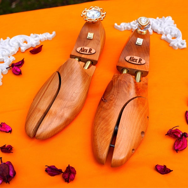 Wooden Shoe Trees Etsy