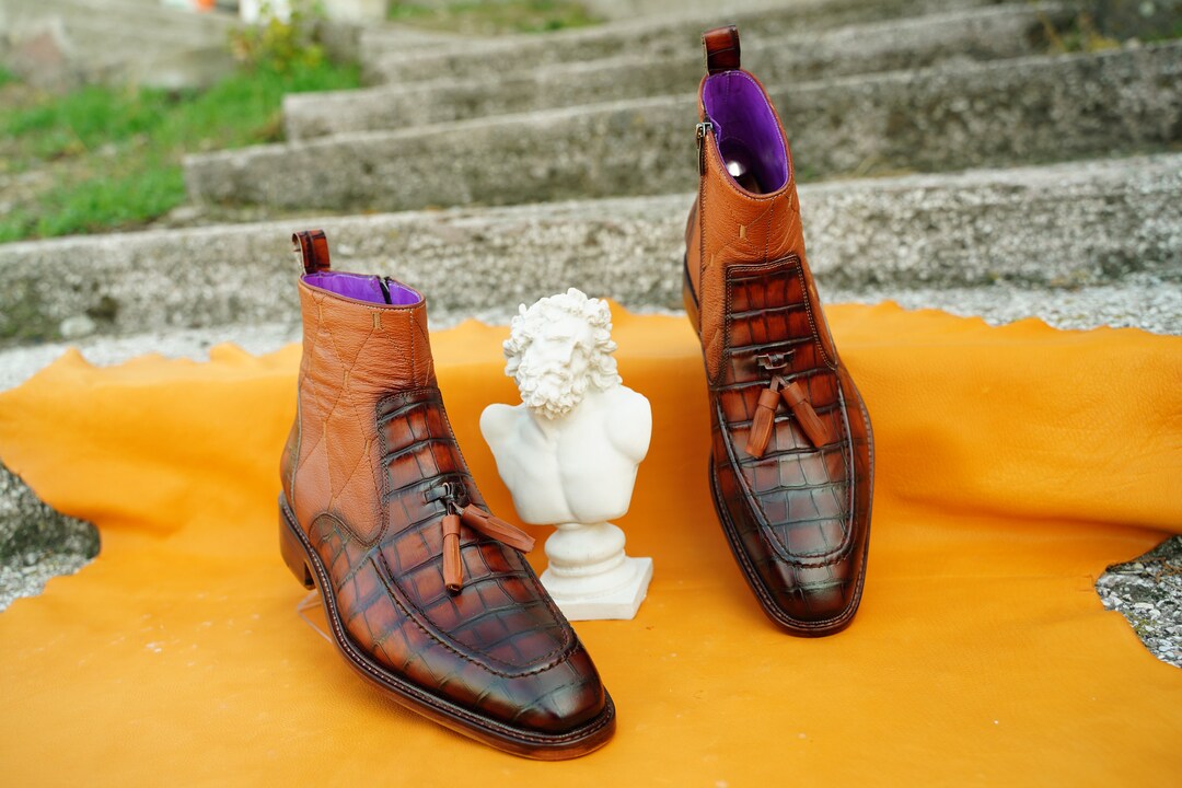 mens designer chukka boots