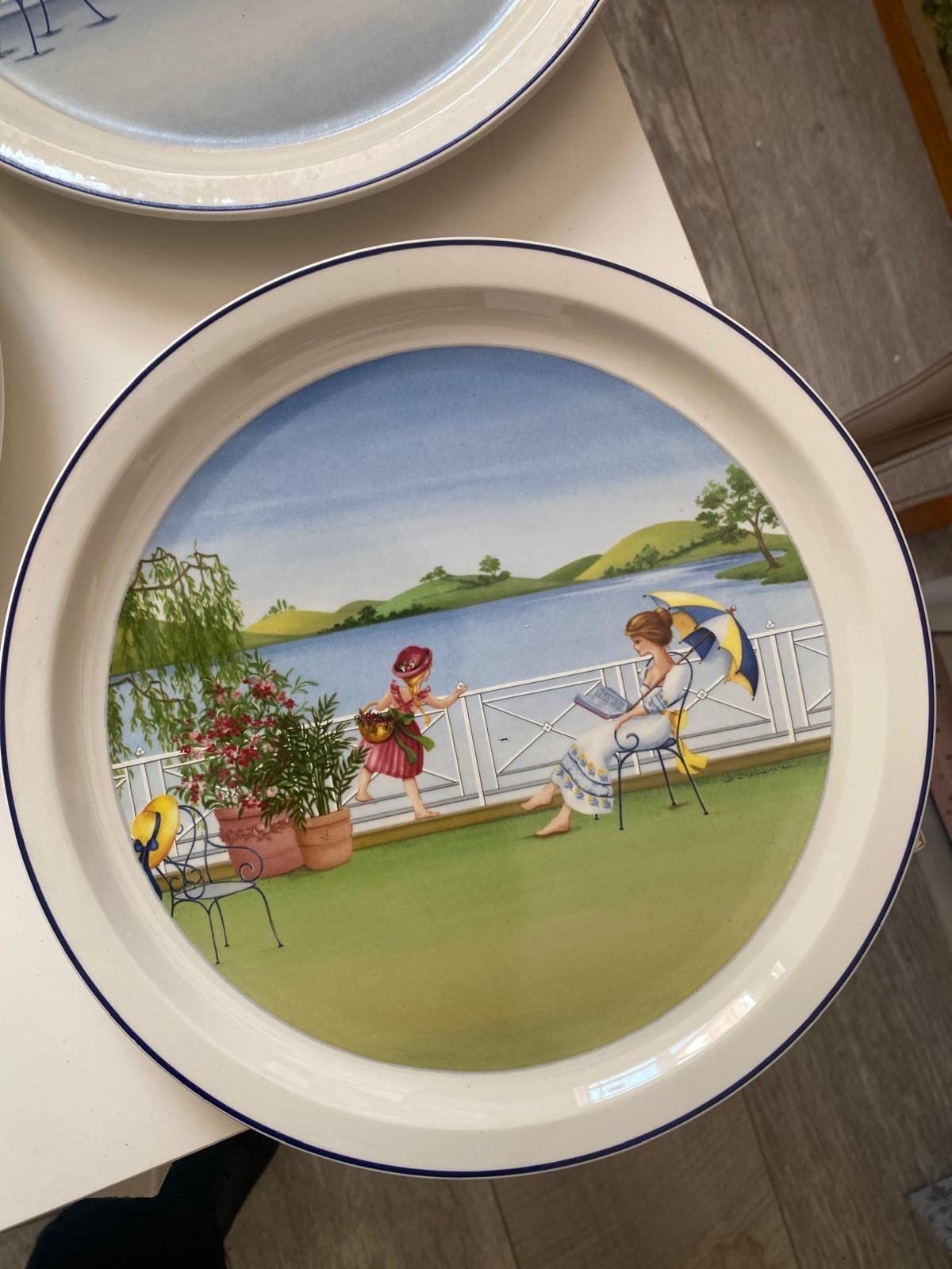 ビレロイ&ボッホ 飾り皿 四季 プレート 絵皿 Autumn 秋