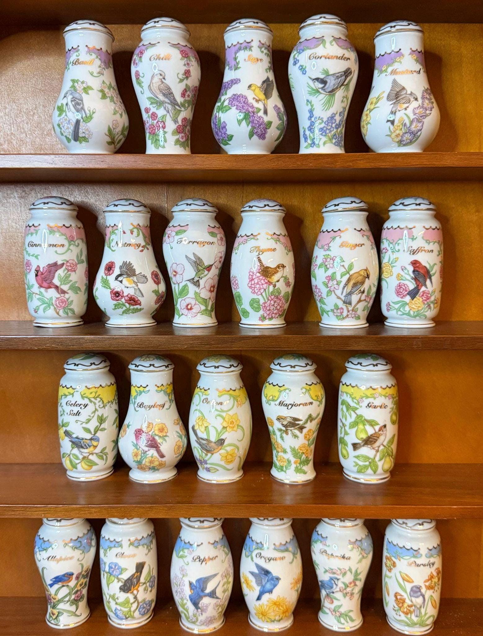 Lenox Porcelain Disney Spice Jars ディズニーレノックススパイス