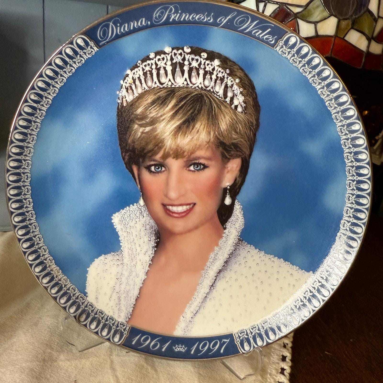 ダイアナ妃コレクタープレート：フランクリンミント、ブラッドフォード