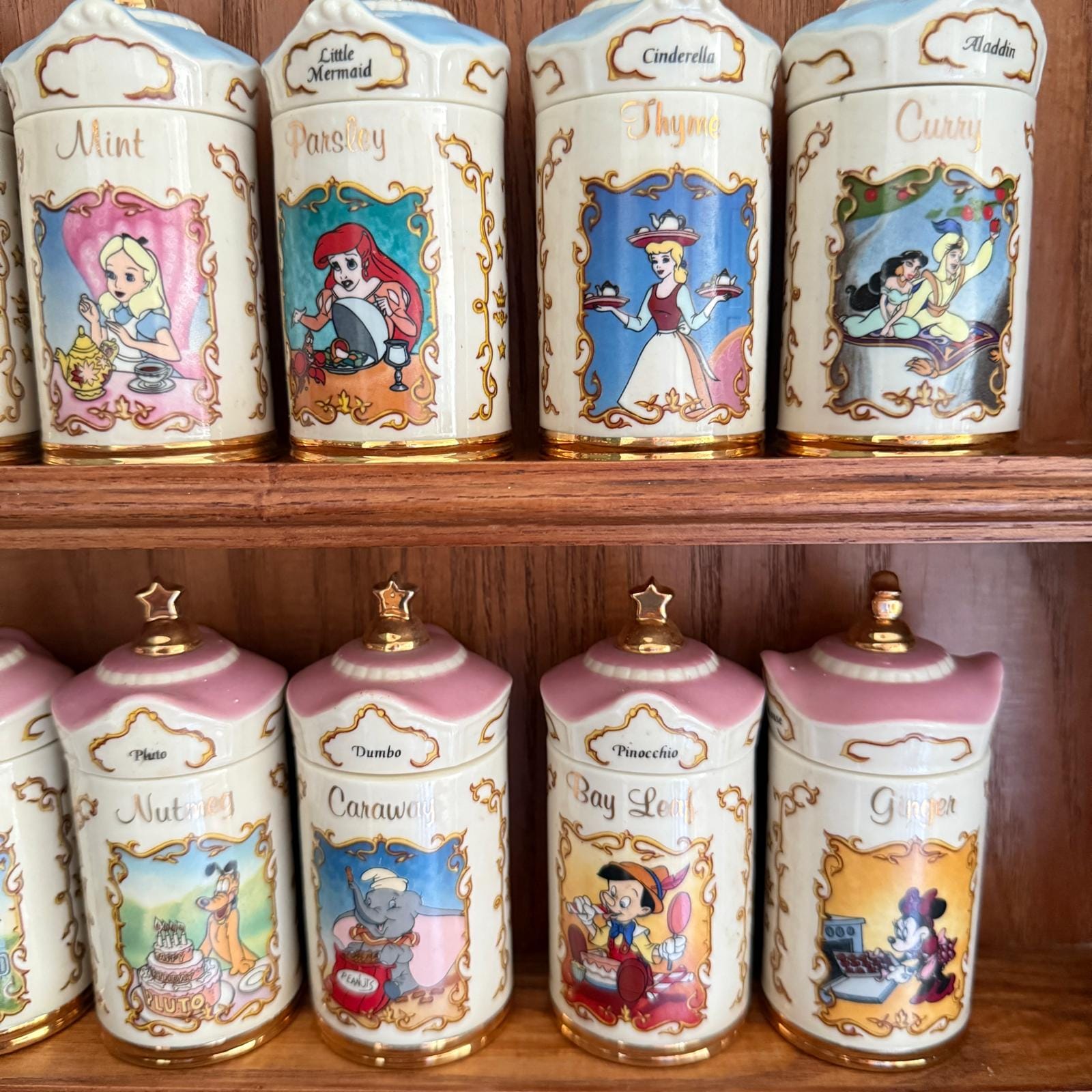 Lenox Walt Disney Spice Jars - Etsy