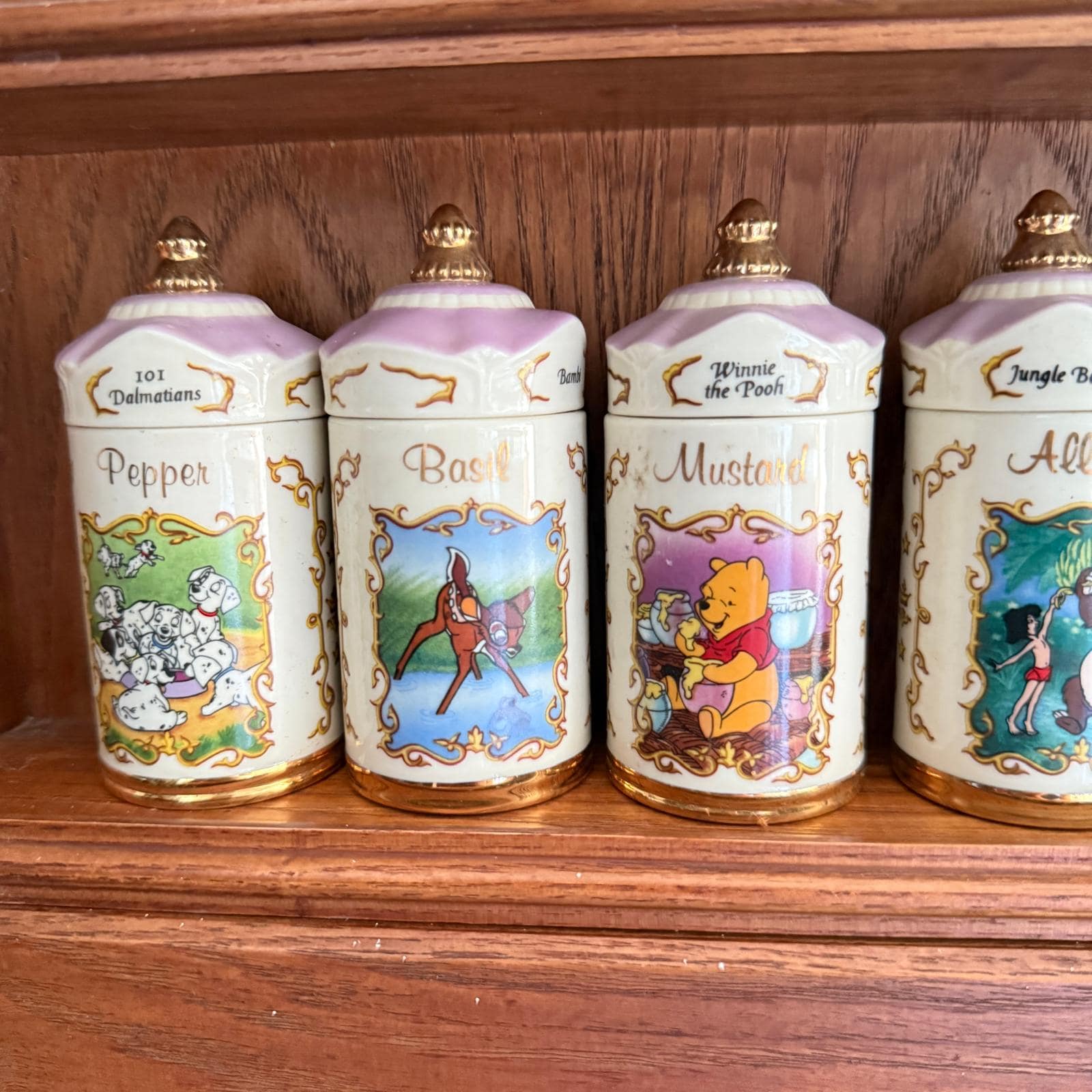Lenox Walt Disney Spice Jars - Etsy