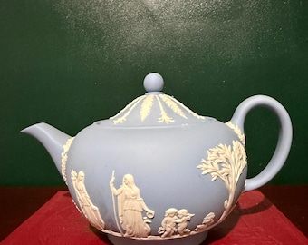 ウェッジウッド ジャスパー・ウェア ティーポット アンティーク Wedgwood (ウェッジウッド) ティーポットM 容量約900cc ジャスパー