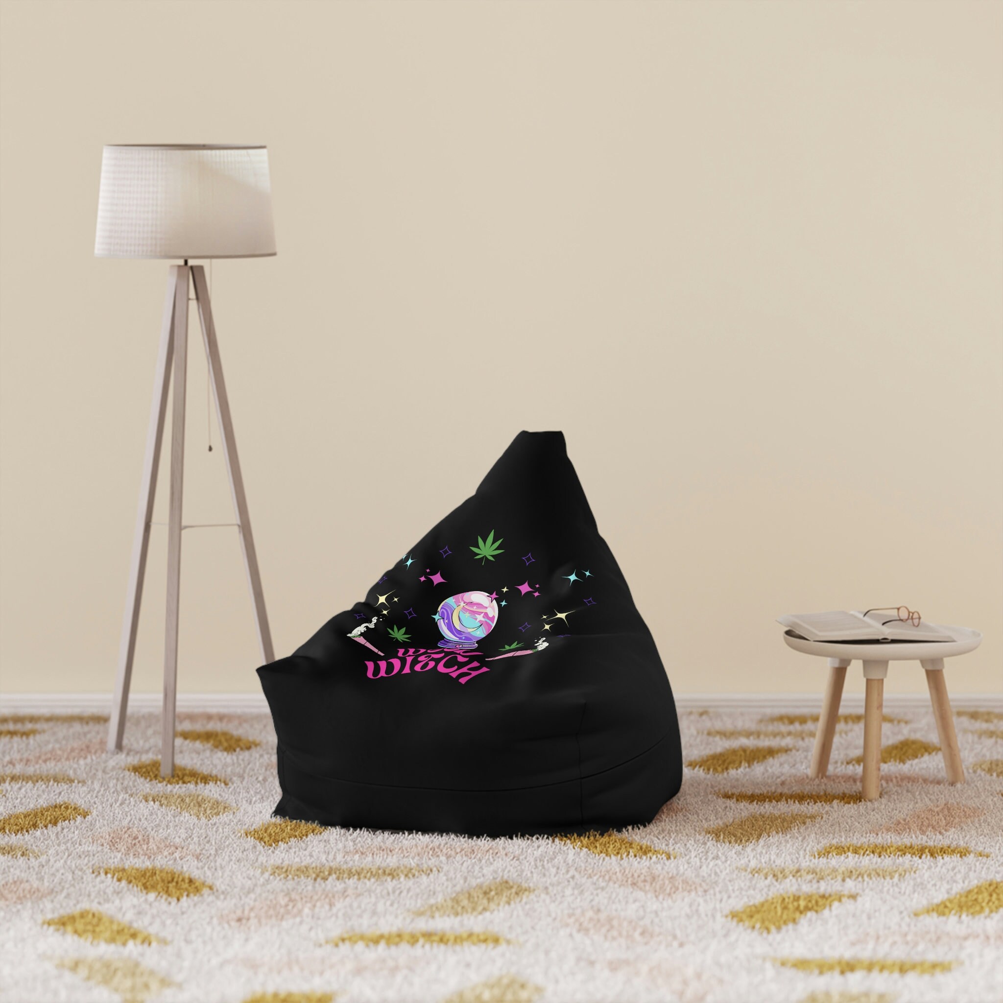 Cozy Sack Foam Bean Bag Chair Black Large 6  Cool bean bags Bean bag  chair Giant bean bag chair