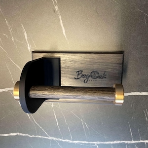 Porta carta igienica Design Bog Oak Accessori per il bagno