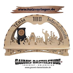 Darts, candle arch,