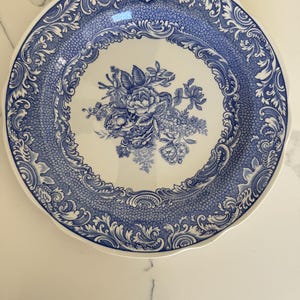 【北海道から発送】英国製　スポード ★ブルールームコレクション★プレート6枚 スポードSpode ブルー ルーム コレクション カップ＆ソーサー 6