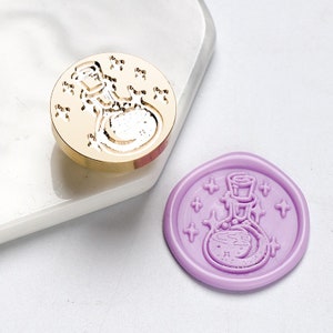 Magical Wax Seal Stamp - Magic Bottle of Potion 1" Ø Great for Invitations, Weddings and Bullet Journaling