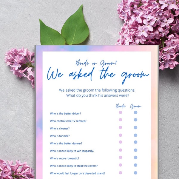 Taylor Swift "Lover" Themed Bridal Shower Party Game Sheets -  Three fun games included [Digital Download]