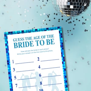 Mamma Mia Bridal Shower Games – ABBA Inspired Bachelorette Party Printables – Wedding Shower Game Bundle – Instant Download