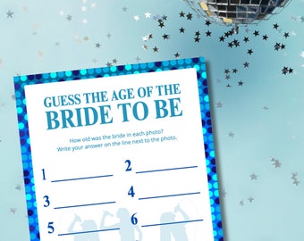Juegos de despedida de soltera "Mamma Mia": Juegos imprimibles para despedida de soltera (descarga digital)