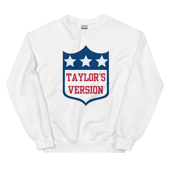 Taylor's Version Football Inspired Sweatshirt, KC Chiefs, Kansas