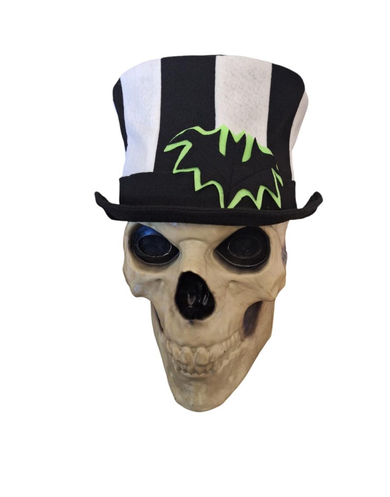 Giant Top hat for 12 foot skeleton bat halloween Novelty holiday costume