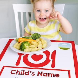 Allergy Placemat