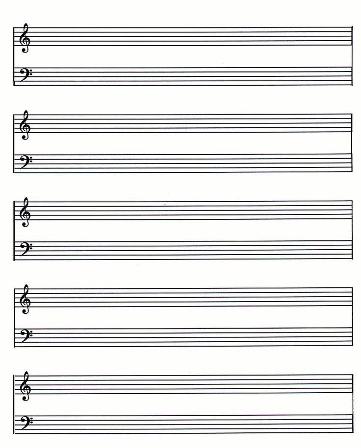 Blank Score Template Etsy blank-score-template-etsy