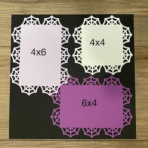 25 Die Cut Frames Mixed Lot, various sizes from 1.5 x 1.5 to 4 x 6 in size, cardstock/paper frames Surprise Grab Bag, Frame Die Cuts Mix.