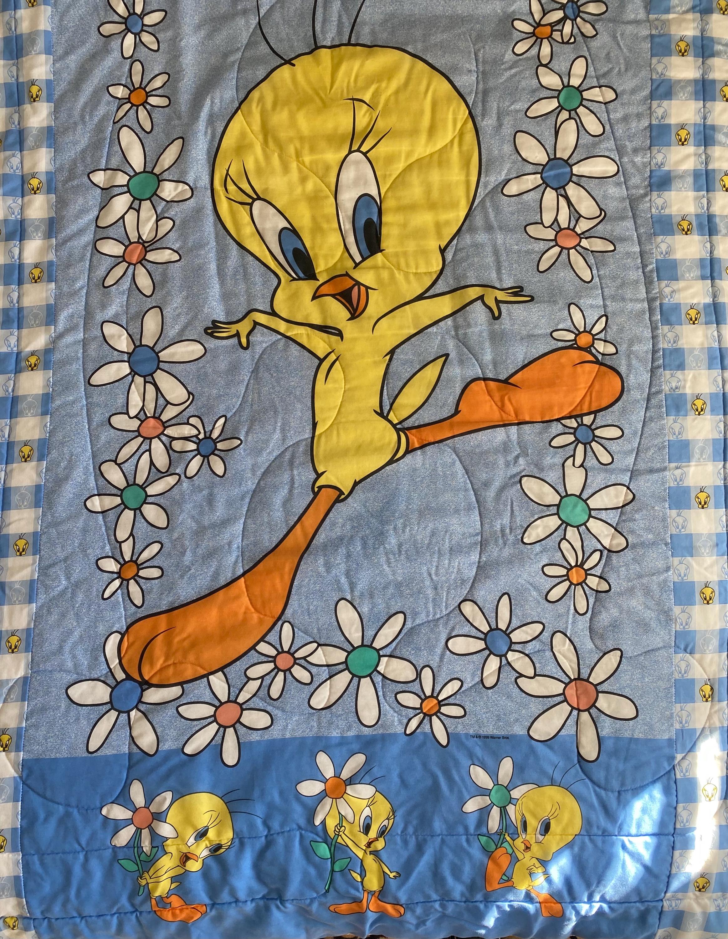 Vintage Tweety Bird Blanket - Etsy