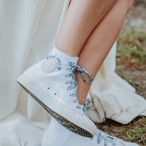 Converse plateforme fleur sale