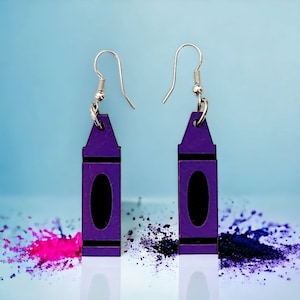 Crayon Earrings