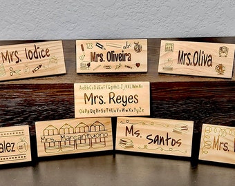 Personalized White Board & Chalk Board Erasers