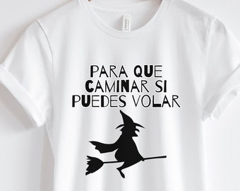 Halloween Witch Spanish Teacher Tee TShirt Dual Language Instruction Teacher Bilingual Teacher Tee