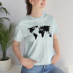 World Language Department Shirt World Map Teacher Shirt Tweetalige leraar Dual Language Instruction Teacher Tee