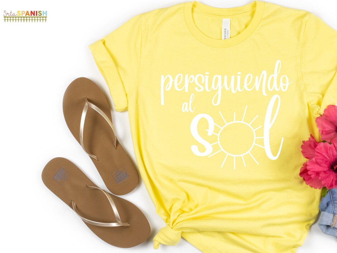 Spanish Tshirt Positive Tee Shirt Bilingual Shirt Dual Language