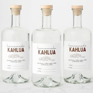 Kahlua Coffee Liqueur Bottle - Pro Sport Stickers